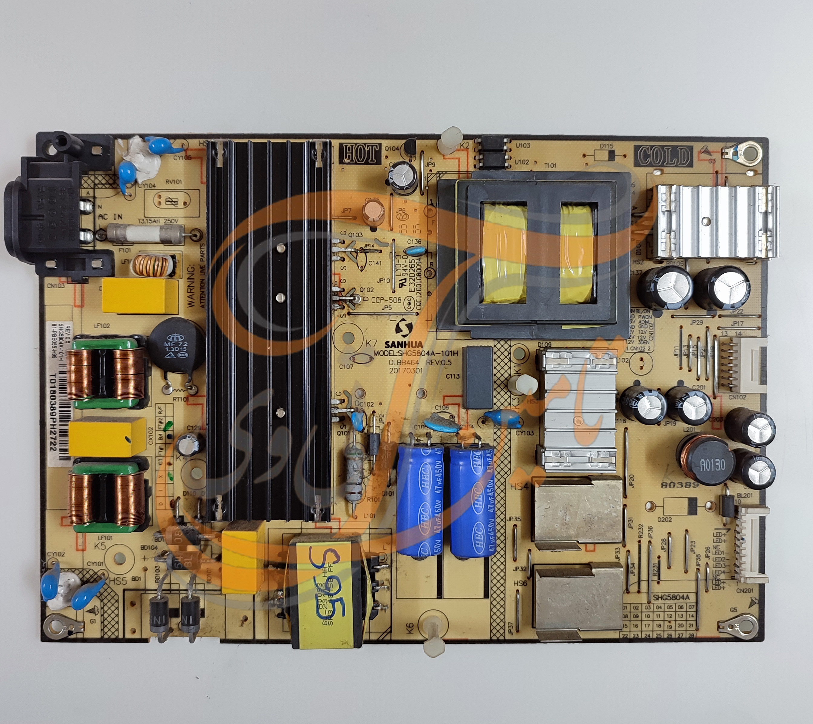 برد پاور تی سی ال 49S4910