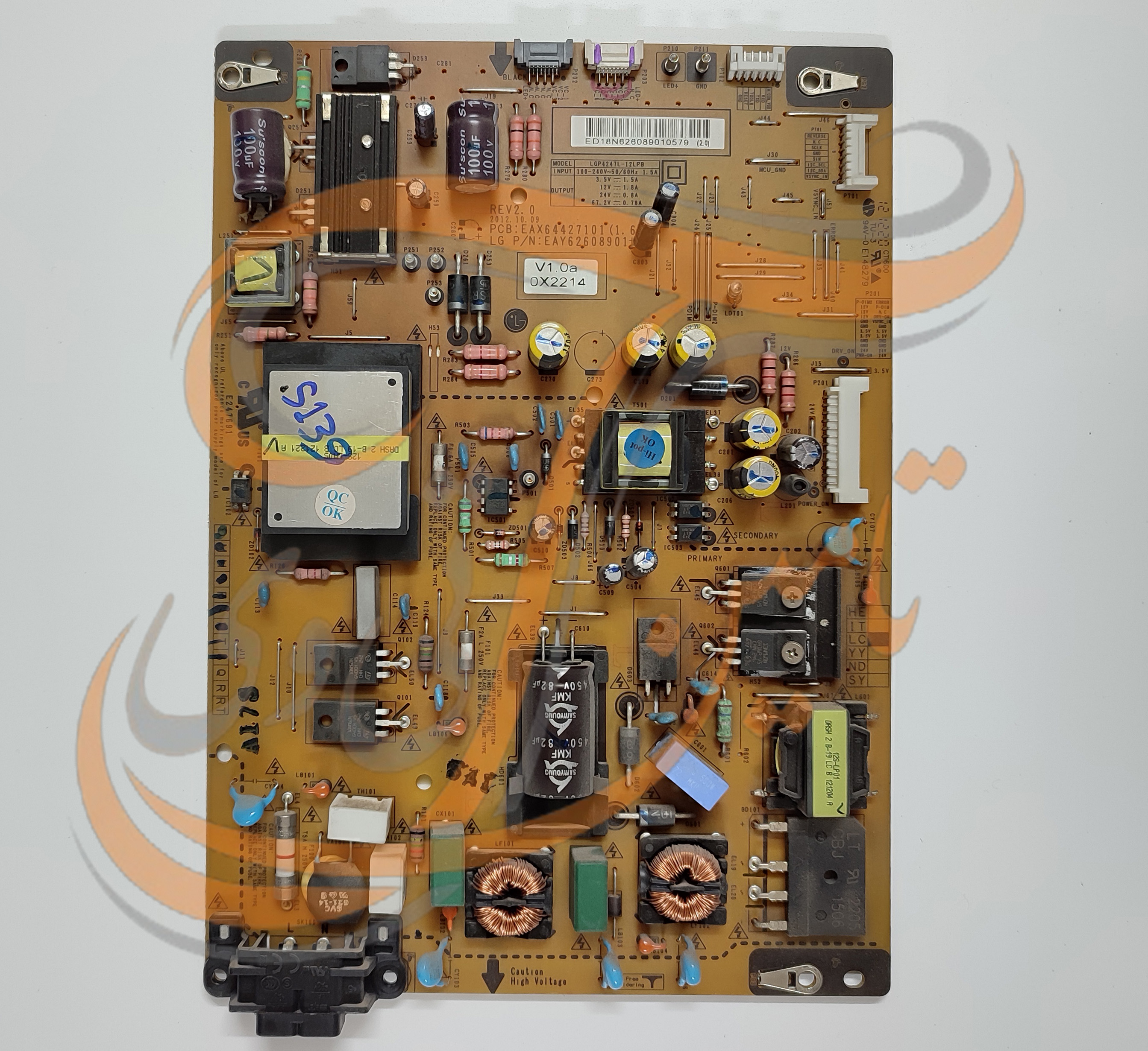 برد پاور ال جی 42LS4610