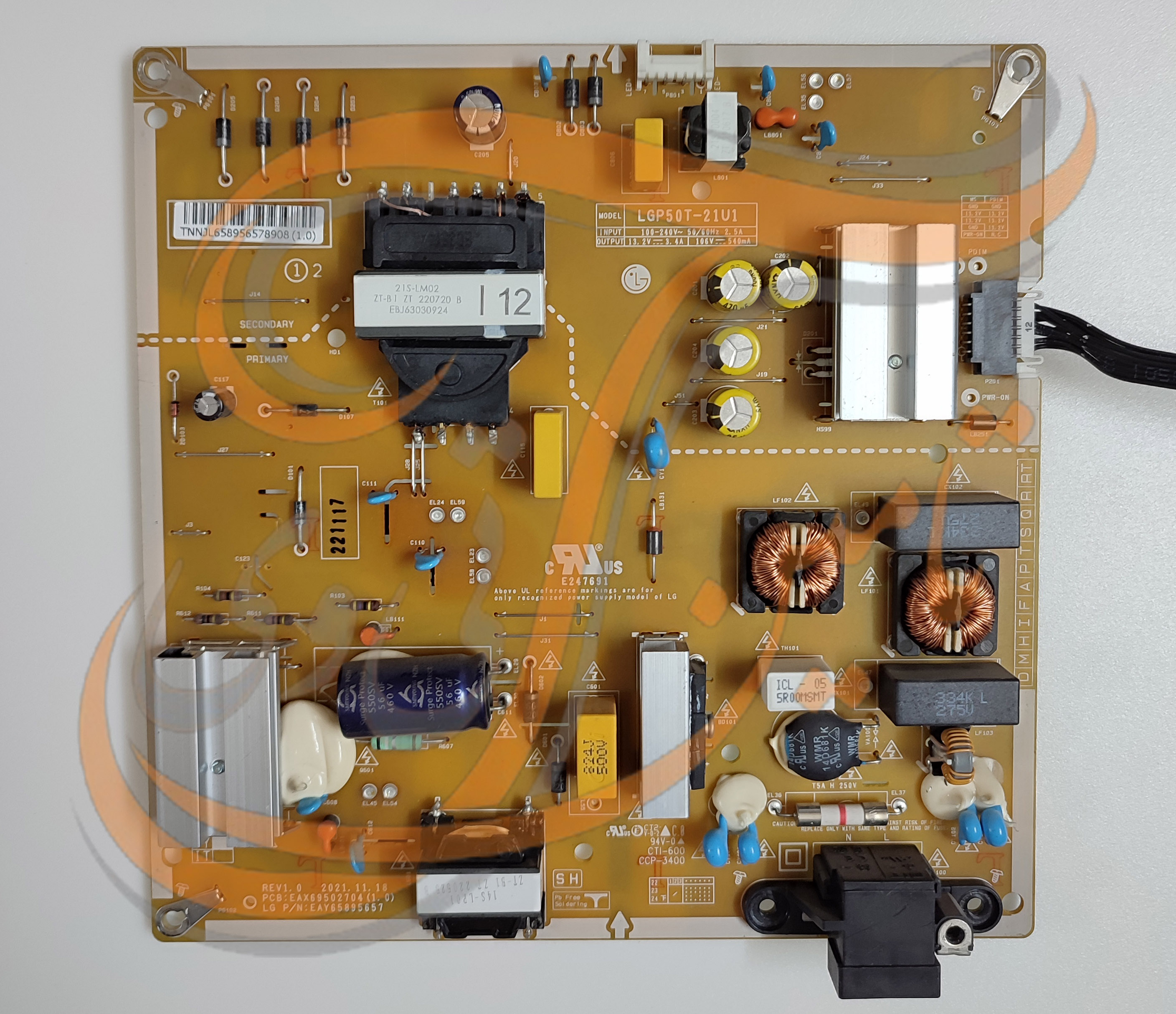 برد پاور ال جی 50UP7750