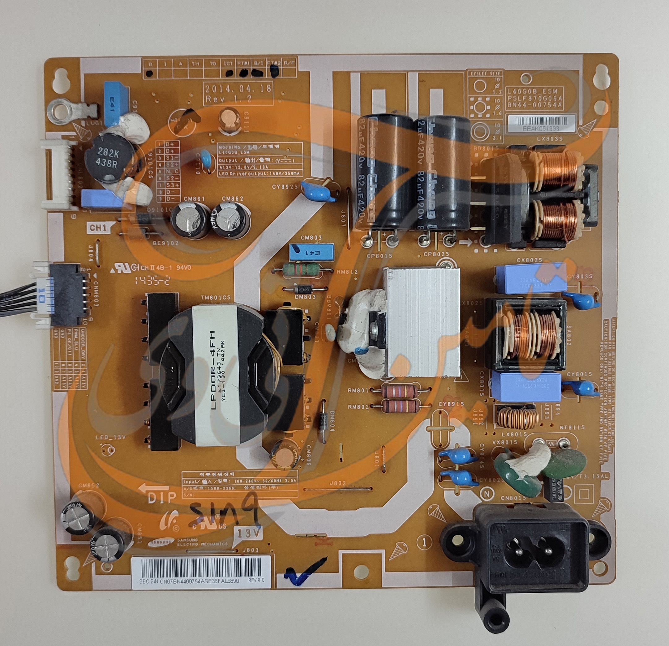 برد پاور سامسونگ 40H4200