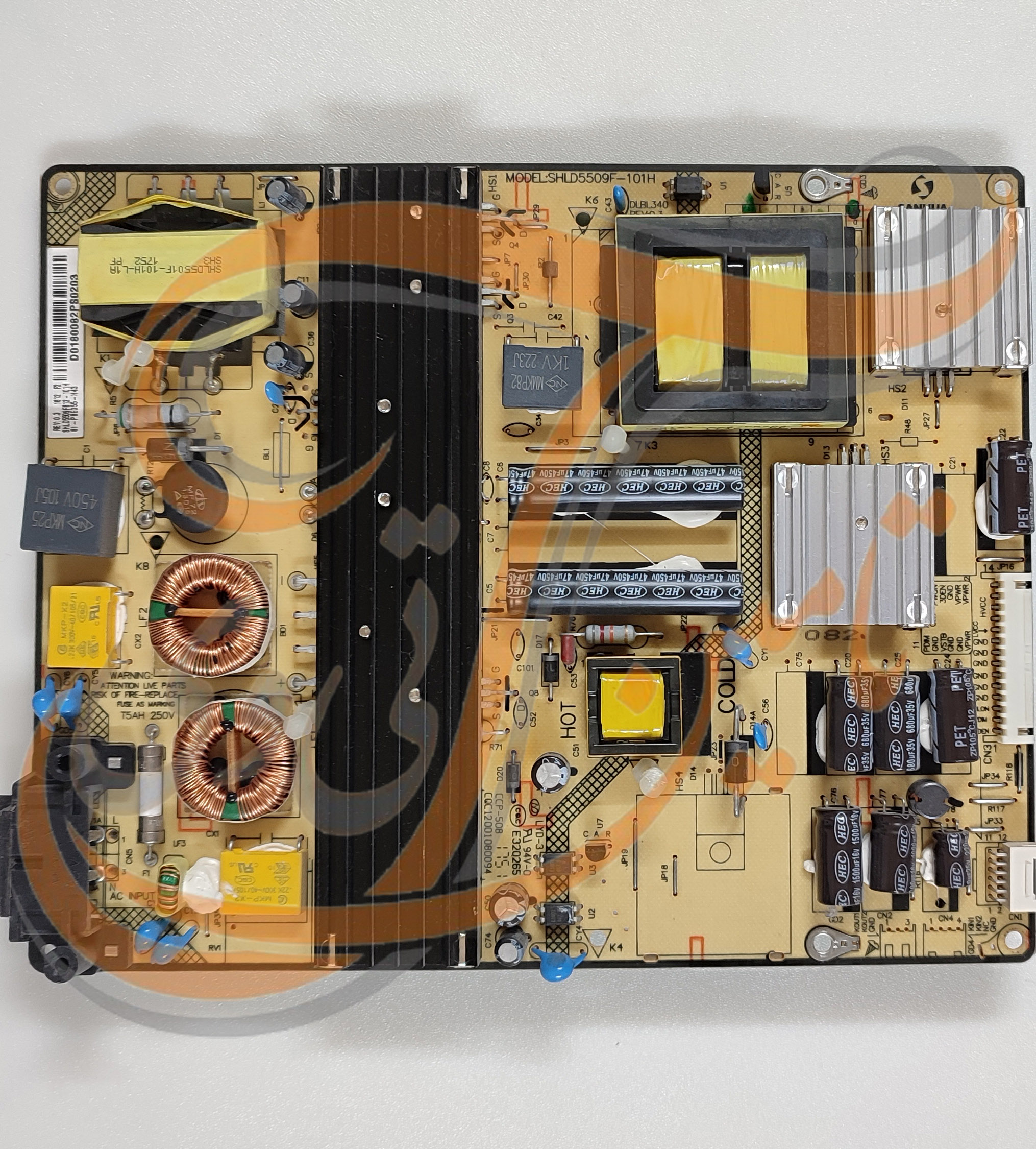 برد پاور ایکس ویژن 55XTU815