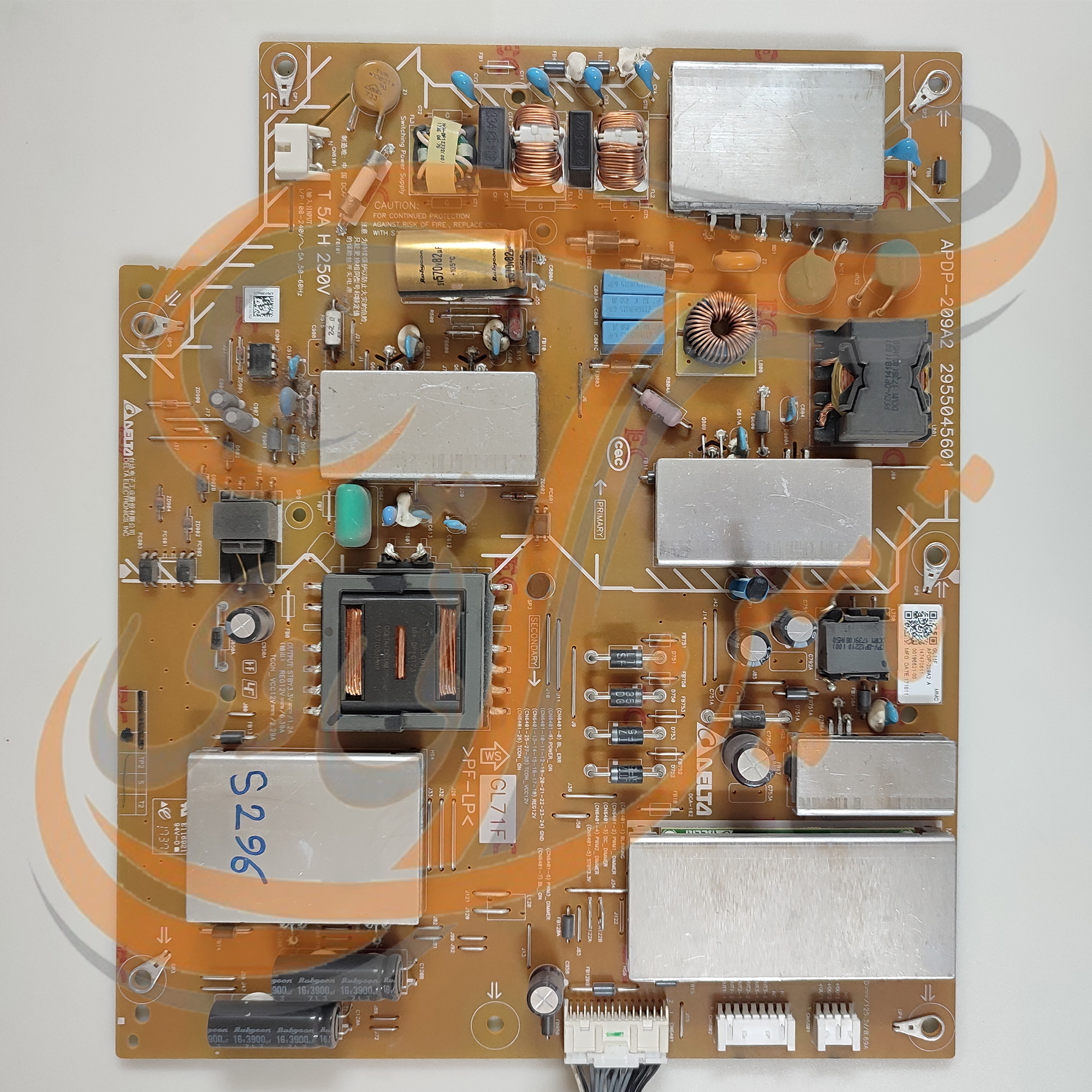 برد پاور سونی KD-55X8000E