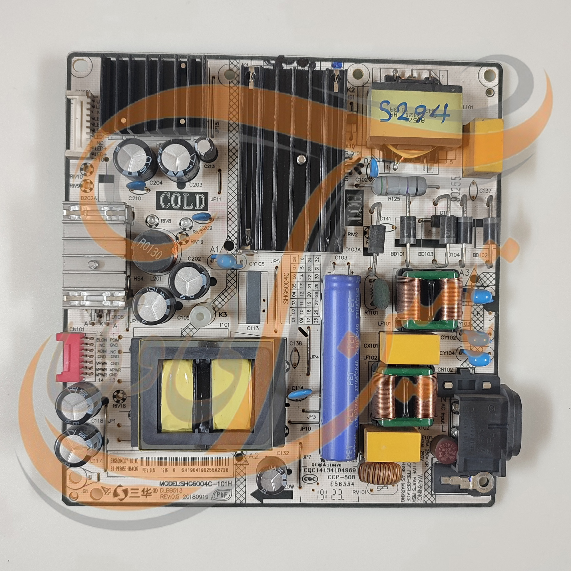 برد پاور ایکس ویژن 55XTU725