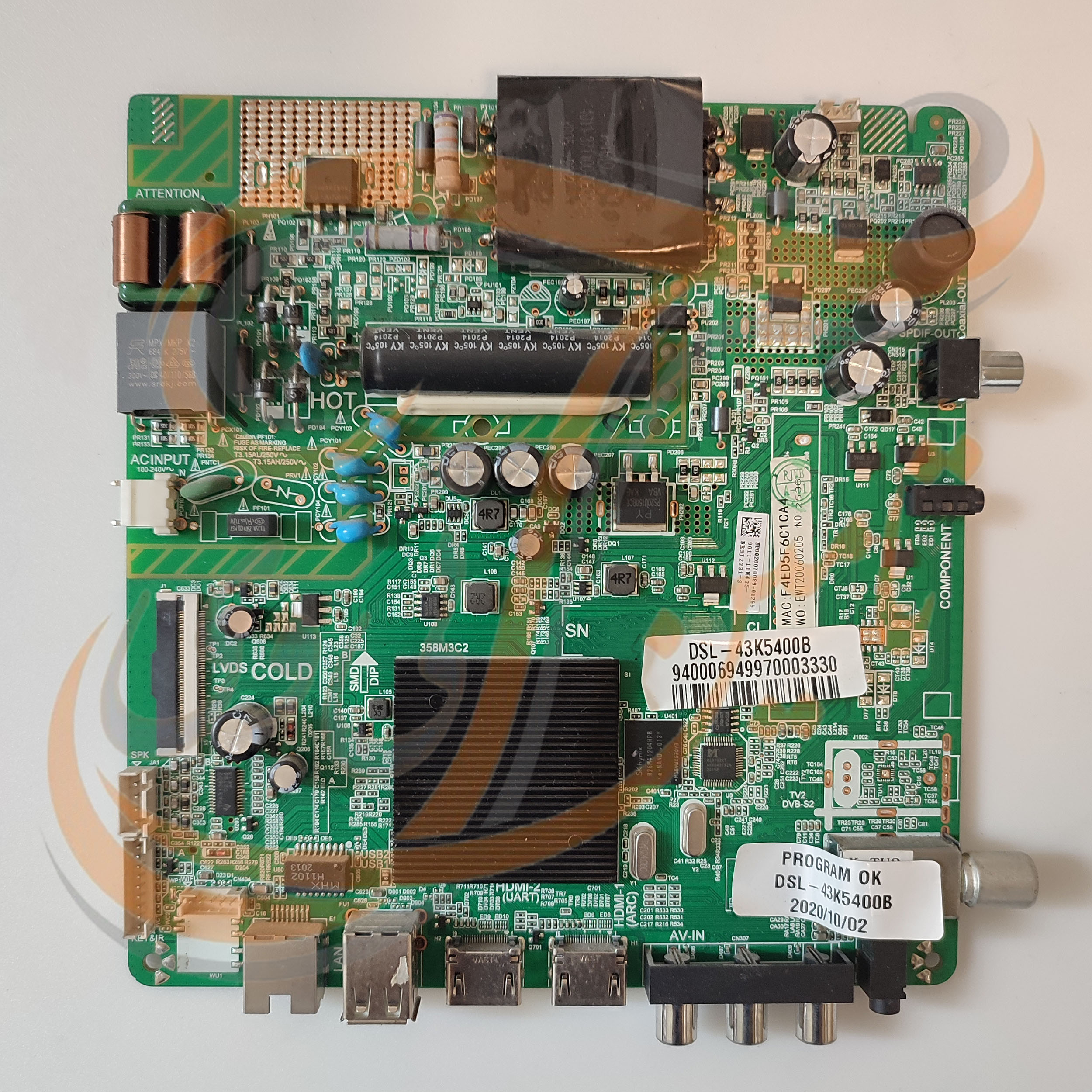 برد مین دوو DSL-43K5400B