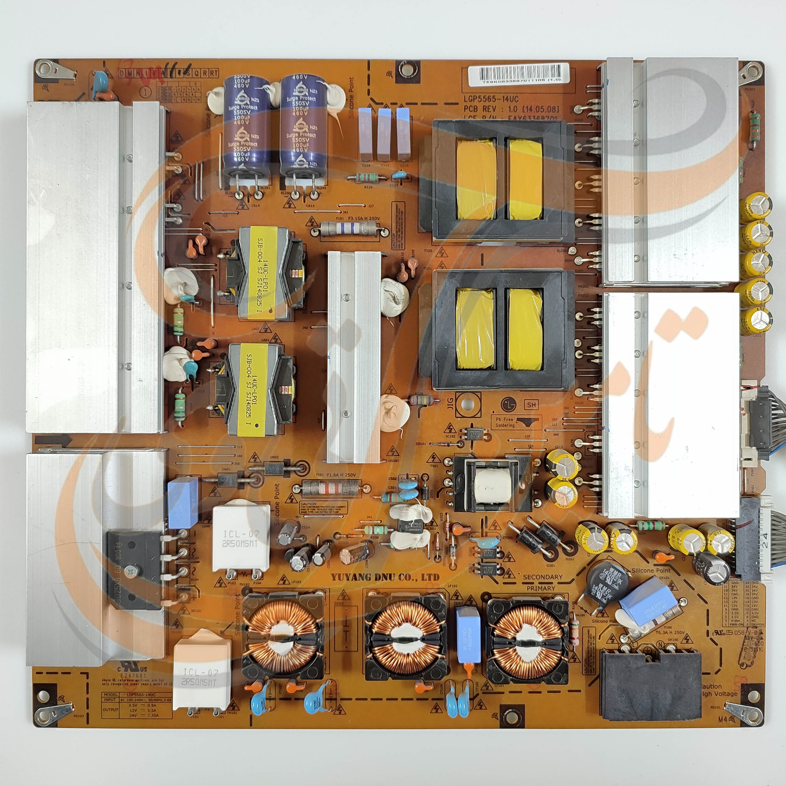 برد پاور ال جی 55UC97000